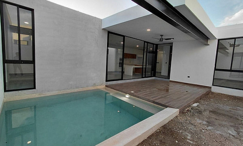 Casa De Una Planta E...
