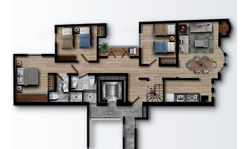 Hermoso Pent House E...
