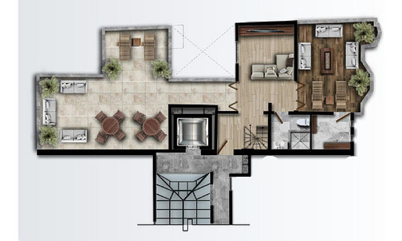 Hermoso Pent House E...