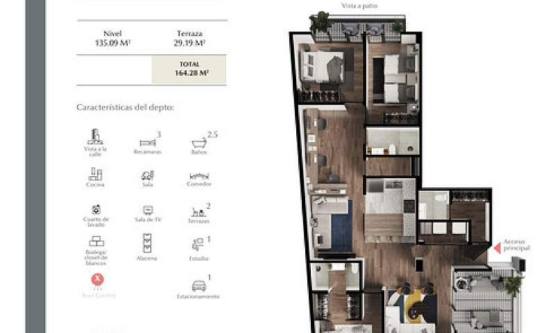 Departamento En Prev...