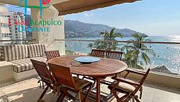 Cad La Perla 402. Departamento De Playa Con Terraza Y Vista Al Mar