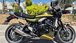 Kawasaki Retro Verde Con Amarillo Y Hermoso Carenado Inferio