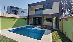 Casa Nueva En Pedregal De Las Fuentes, Jiutepec Morelos.