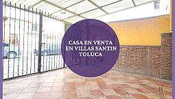 Casa En Venta En Villas Santín, Toluca.
