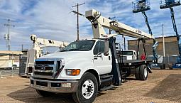 Grua Titan 2015 Ford F750 Con Terex Bt3870 De 19 Toneladas