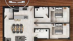 Departamento Nuevo En San Lucas Tepetlacalco