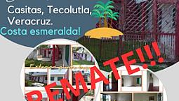 Casa En Venta Veracruz, Casitas , Tecolutla (Remate)