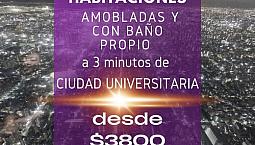 ¡Vive A Pasos De La Uaem! Habitaciones Amobladas En Toluca ¡A 3 Minutos De Cu!