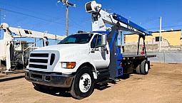 Grua Titan 2011 Ford F750 Con Manitex 1770C De 17 Toneladas