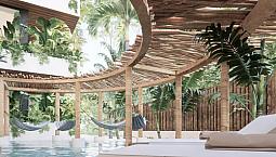 Departamento En Venta En Selva Zamá, Tulum. Amplios Espacios Con Terraza