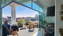 Departamento (Pent House) En Venta, En Roma Sur, Cuahtémoc, Cdmx