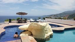 Acapulco Tradicional Villa Con Vista A Mar Abierto Y Alberca