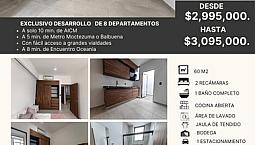 Venta Departamento, Moctezuma 2A Secc.