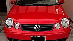Vw Polo 2005, Color Rojo, Estándar, 4 Puertas, 2Do Dueño.