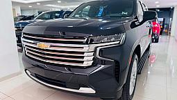 Chevrolet Tahoe High Country 2024 Gris Asfalto Int. Negro