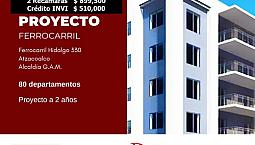Departamento Del Invi En Venta En Ferrocarril Hidalgo, Gam.