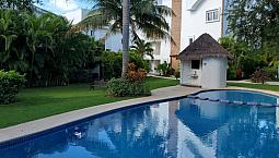 Departamento En Venta En Playa Del Carmen En Selvamar  De 2 Niveles Con Beach Club