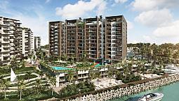 En Venta Departamento Con Marina,3 Recámaras Y Cuarto De Servico En Yucalpetén,Progreso,Yucatán.