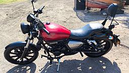 Keeway K-Light 202 2019/Roja, Ideal Para Aprender Por Bajita